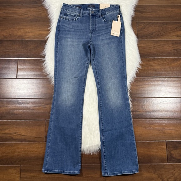 NYDJ Not Your Daughters Women's Size 6 Cascade Wave Barbara Bootcut Denim Jeans - Picture 1 of 7